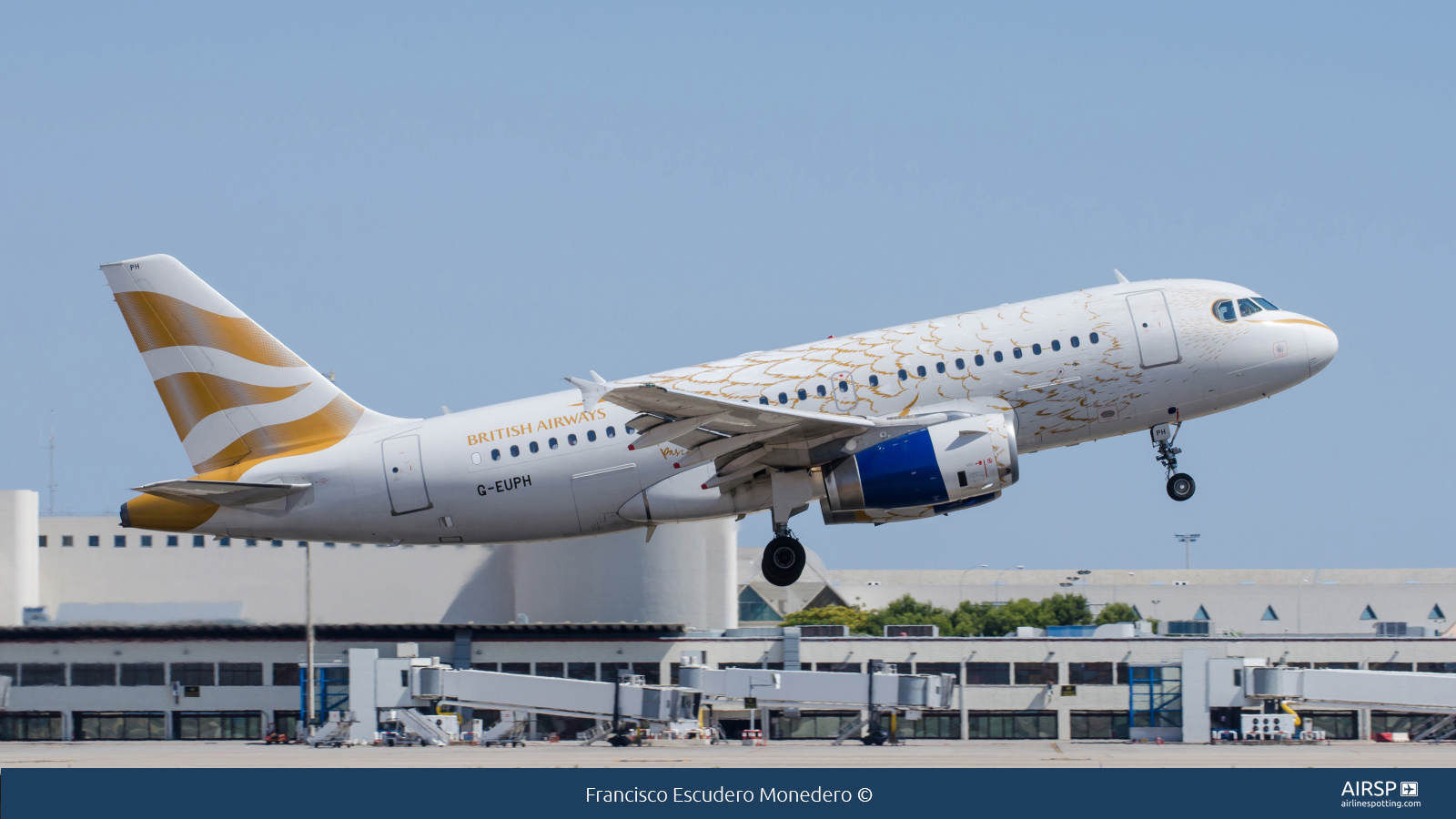 British Airways  Airbus A319  G-EUPH