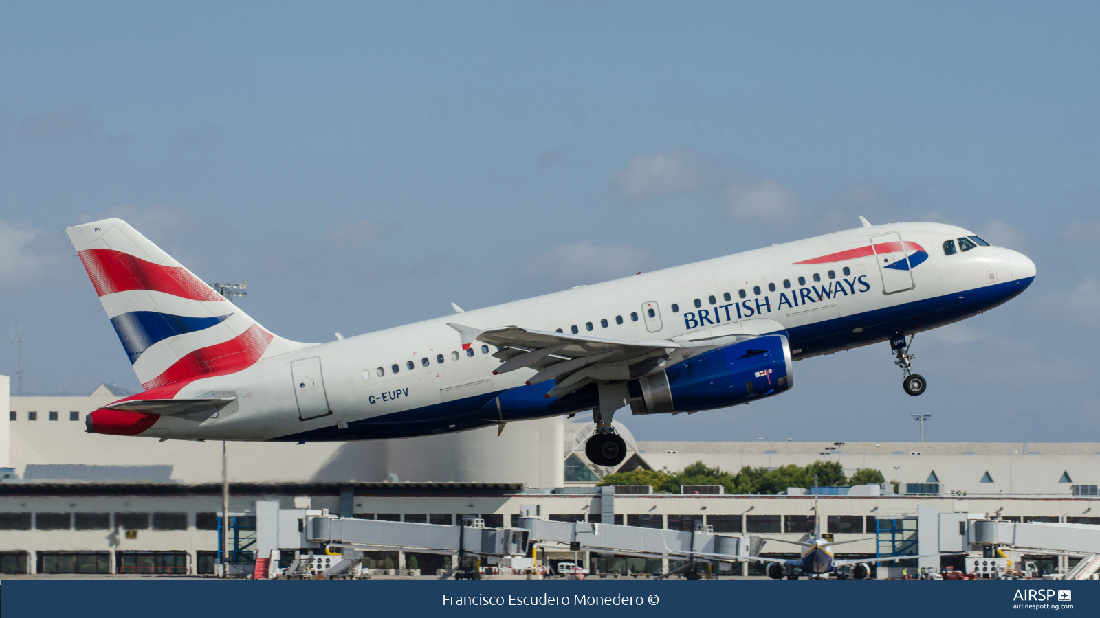 British Airways  Airbus A319  G-EUPV