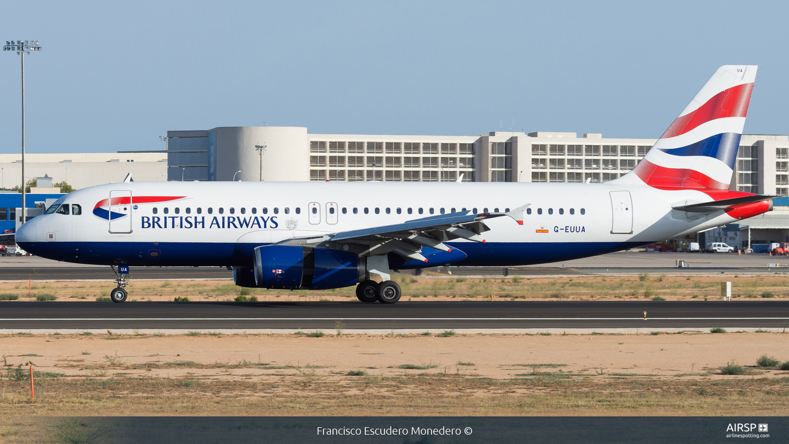 British Airways  Airbus A320  G-EUUA
