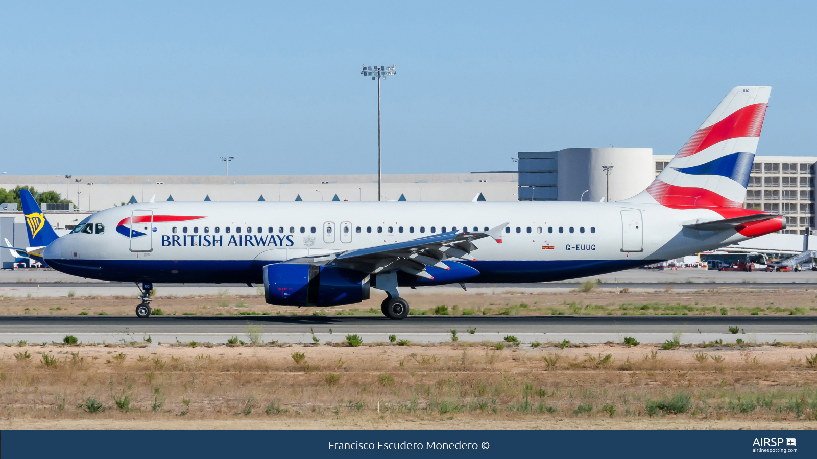 British Airways  Airbus A320  G-EUUG
