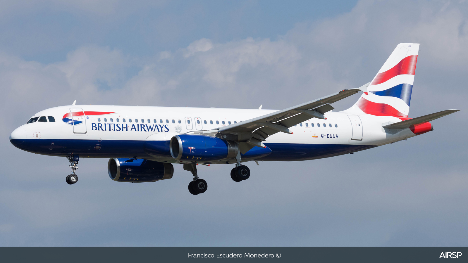 British Airways  Airbus A320  G-EUUH