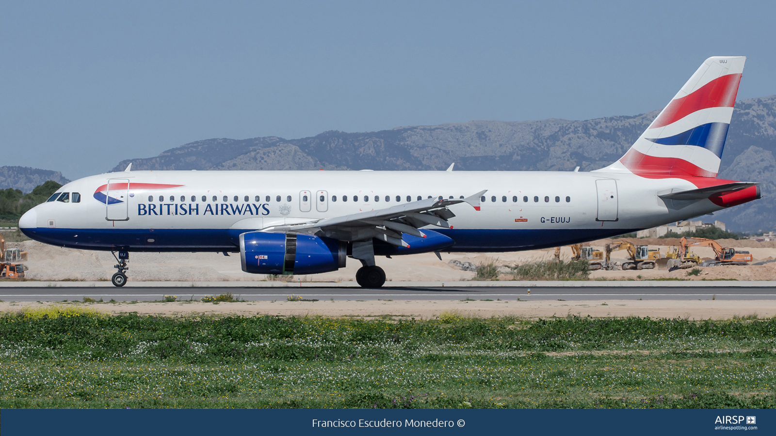 British Airways  Airbus A320  G-EUUJ