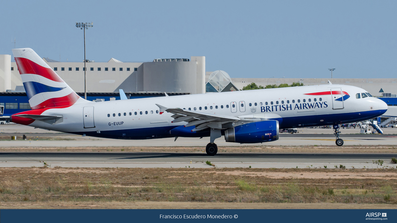 British Airways  Airbus A320  G-EUUP