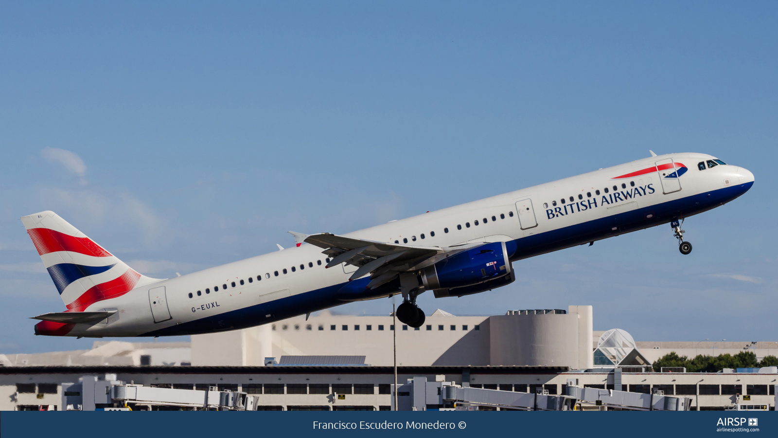 British Airways  Airbus A321  G-EUXL