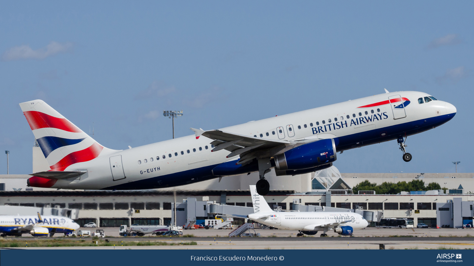 British Airways  Airbus A320  G-EUYH British Airways  Airbus A320  G-EUYH