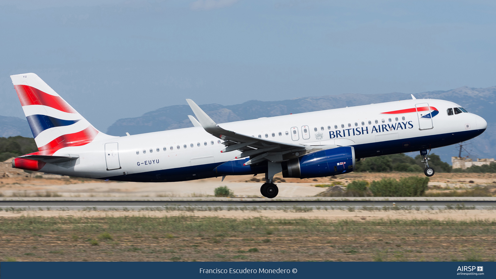 British Airways  Airbus A320  G-EUYU