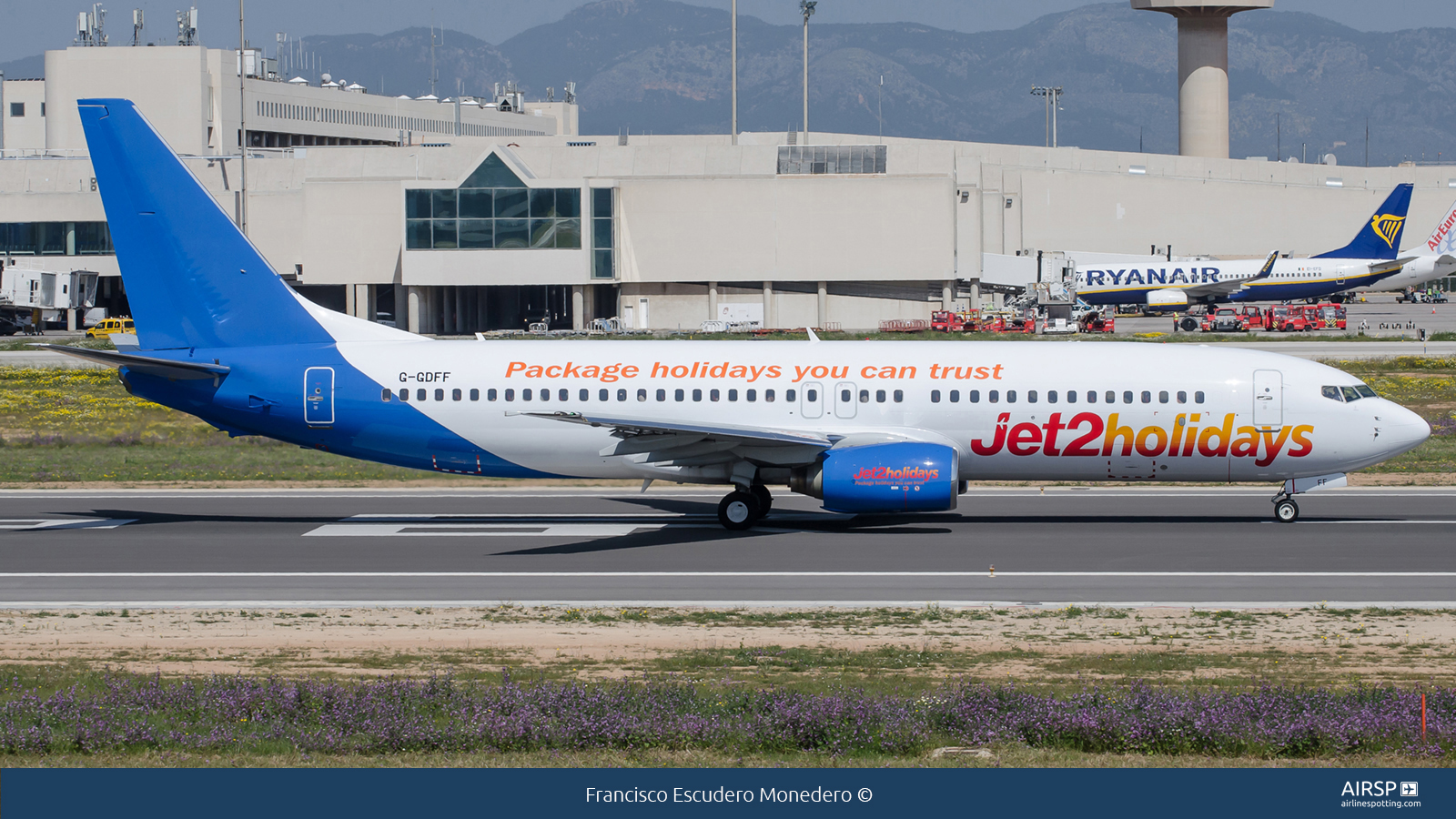 Jet2  Boeing 737-800  G-GDFF