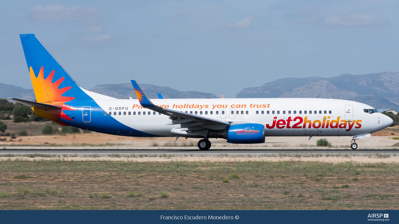 Jet2  Boeing 737-800  G-GDFU