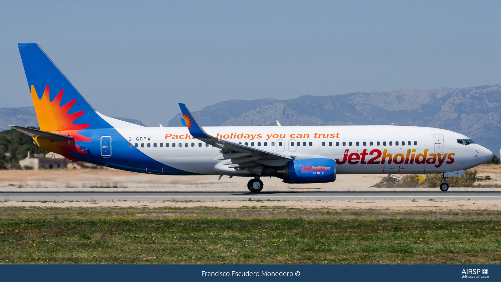 Jet2  Boeing 737-800  G-GDFW