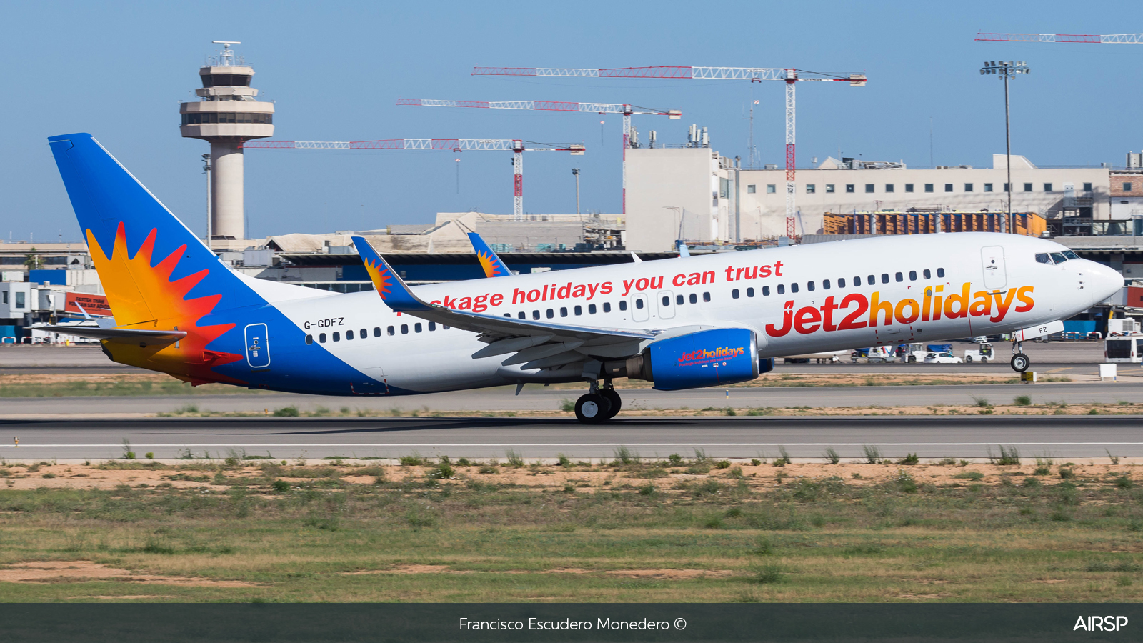 Jet2  Boeing 737-800  G-GDFZ