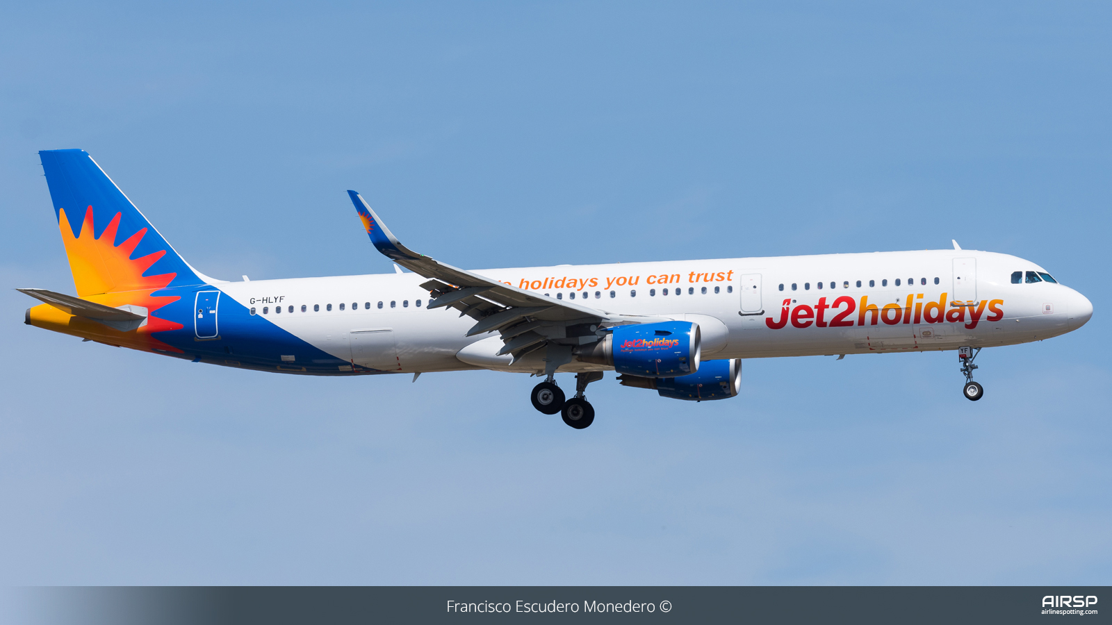 Jet2  Airbus A321  G-HLYF