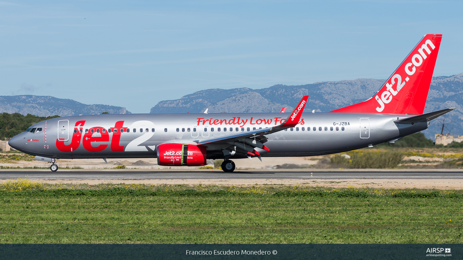 Jet2  Boeing 737-800  G-JZBA