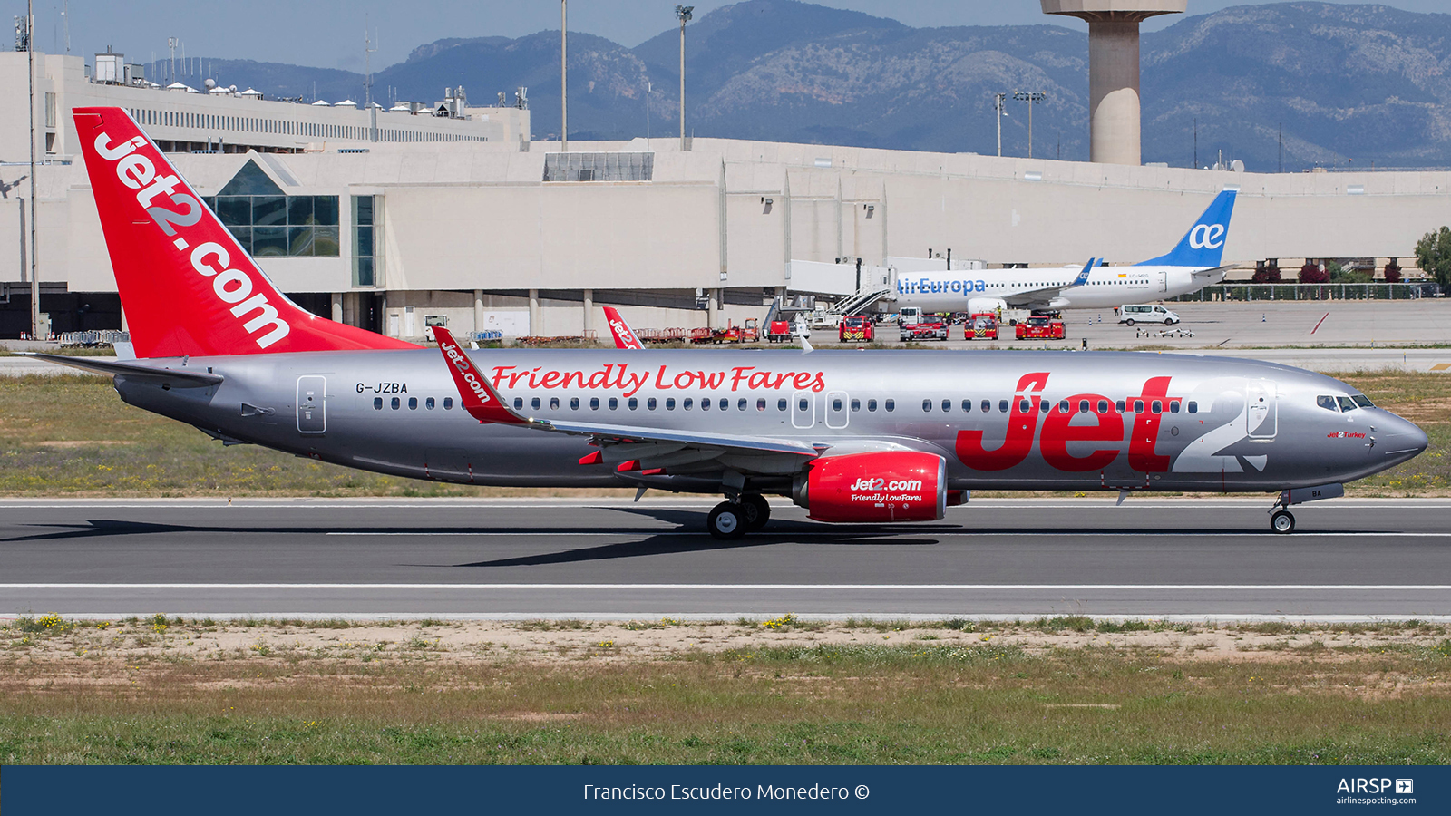 Jet2  Boeing 737-800  G-JZBA