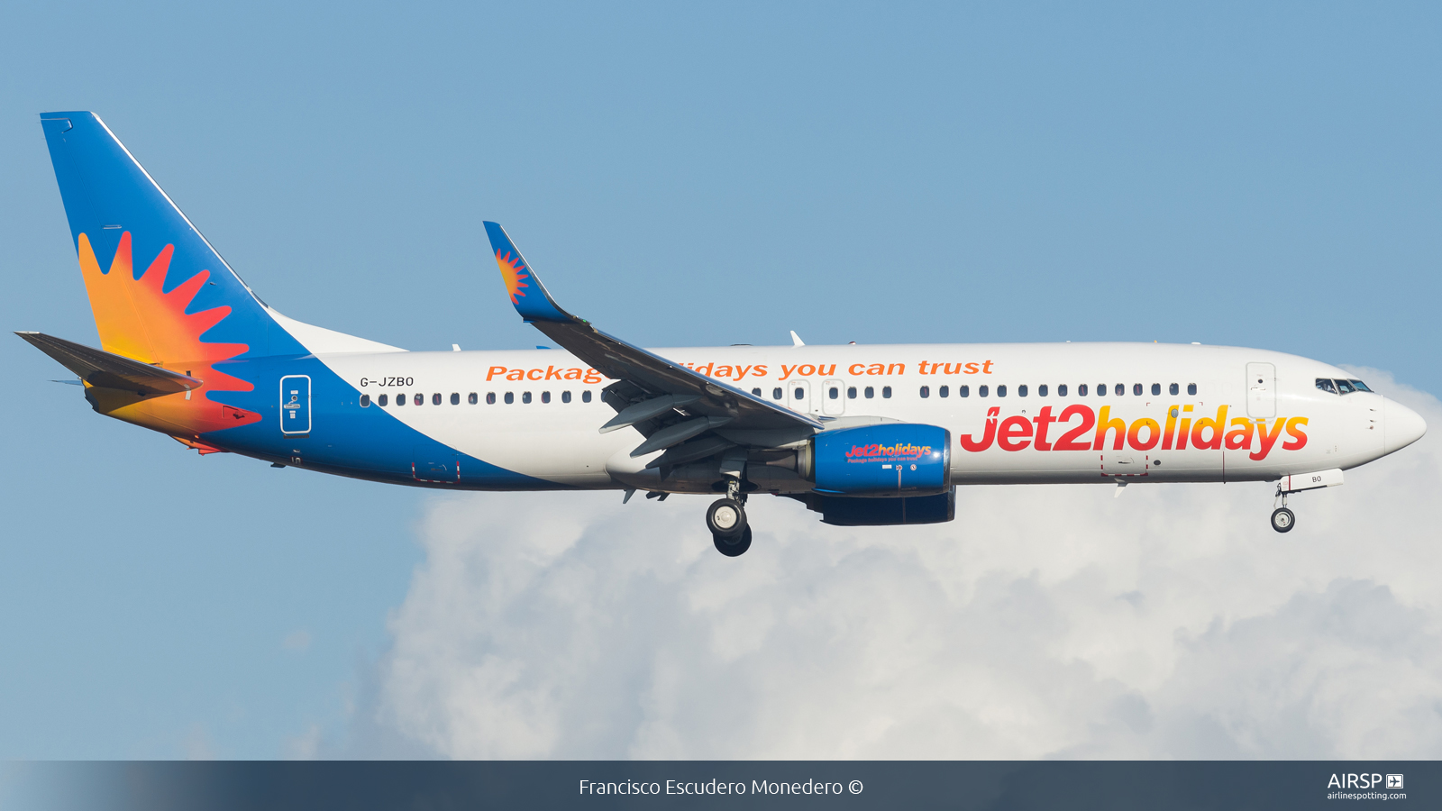 Jet2  Boeing 737-800  G-JZBO