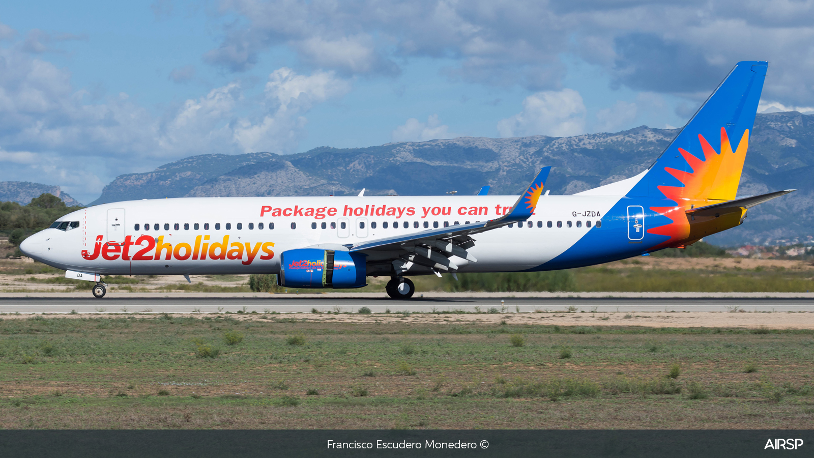 Jet2  Boeing 737-800  G-JZDA