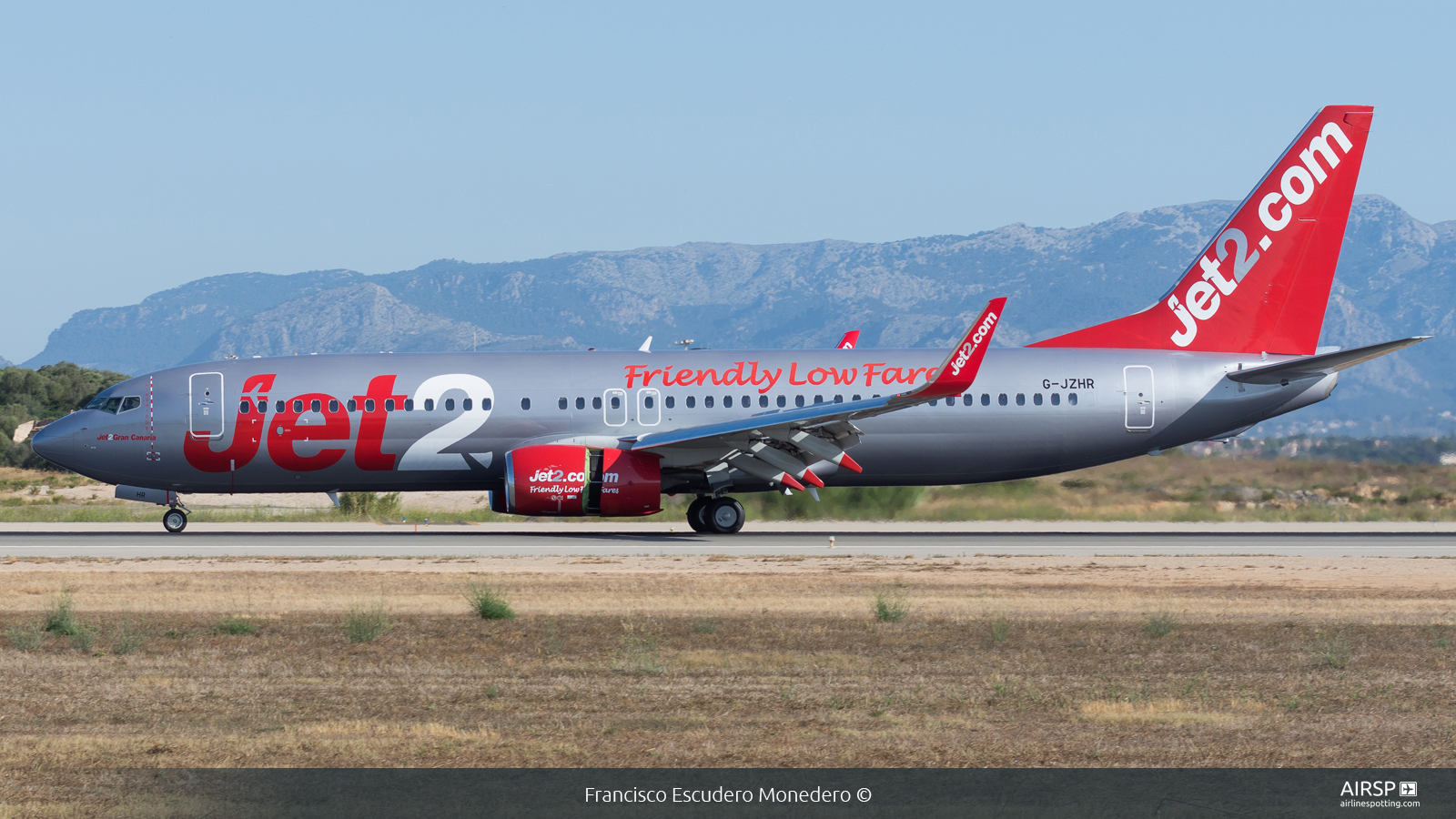 Jet2  Boeing 737-800  G-JZHR