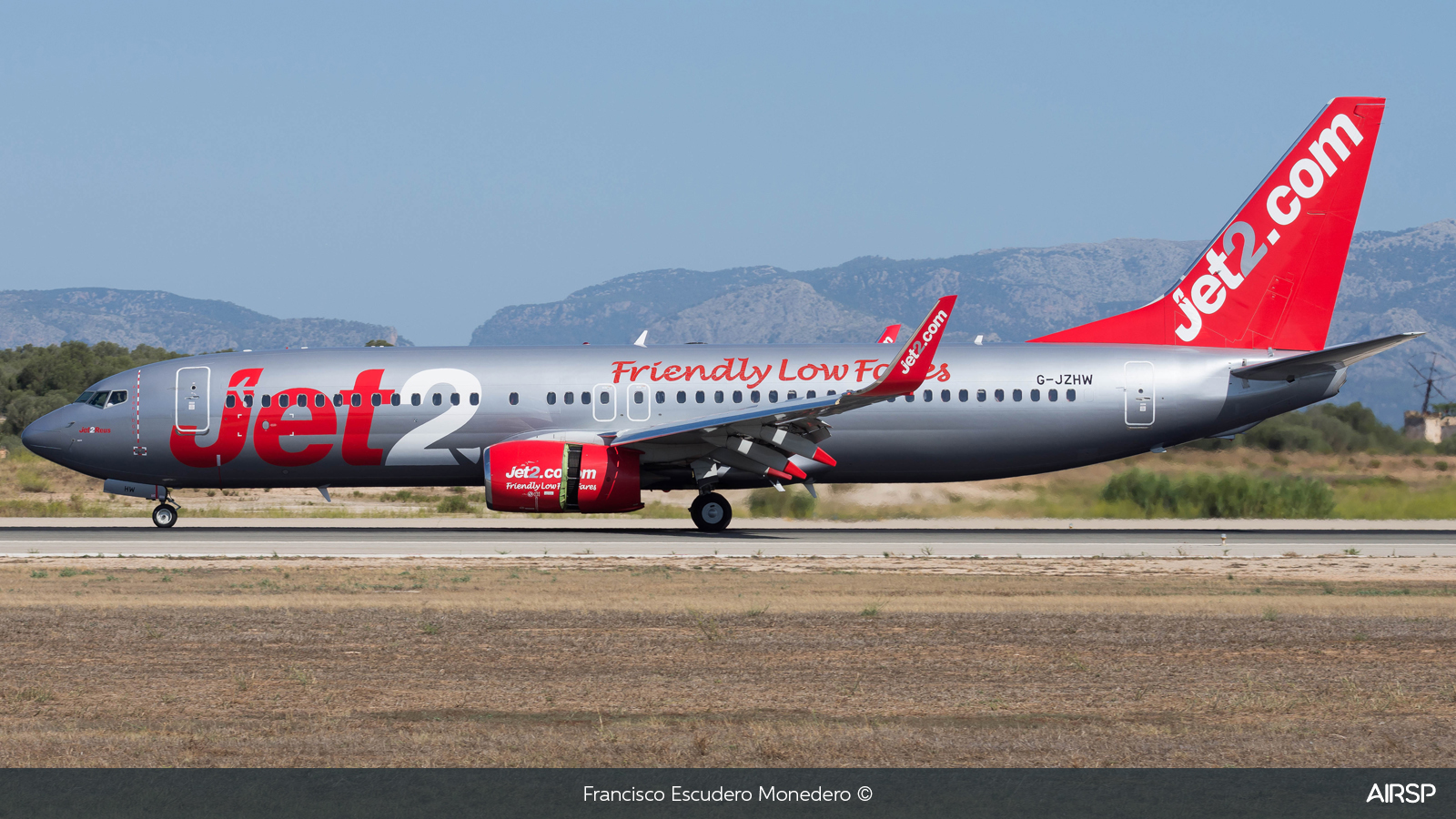 Jet2  Boeing 737-800  G-JZHW