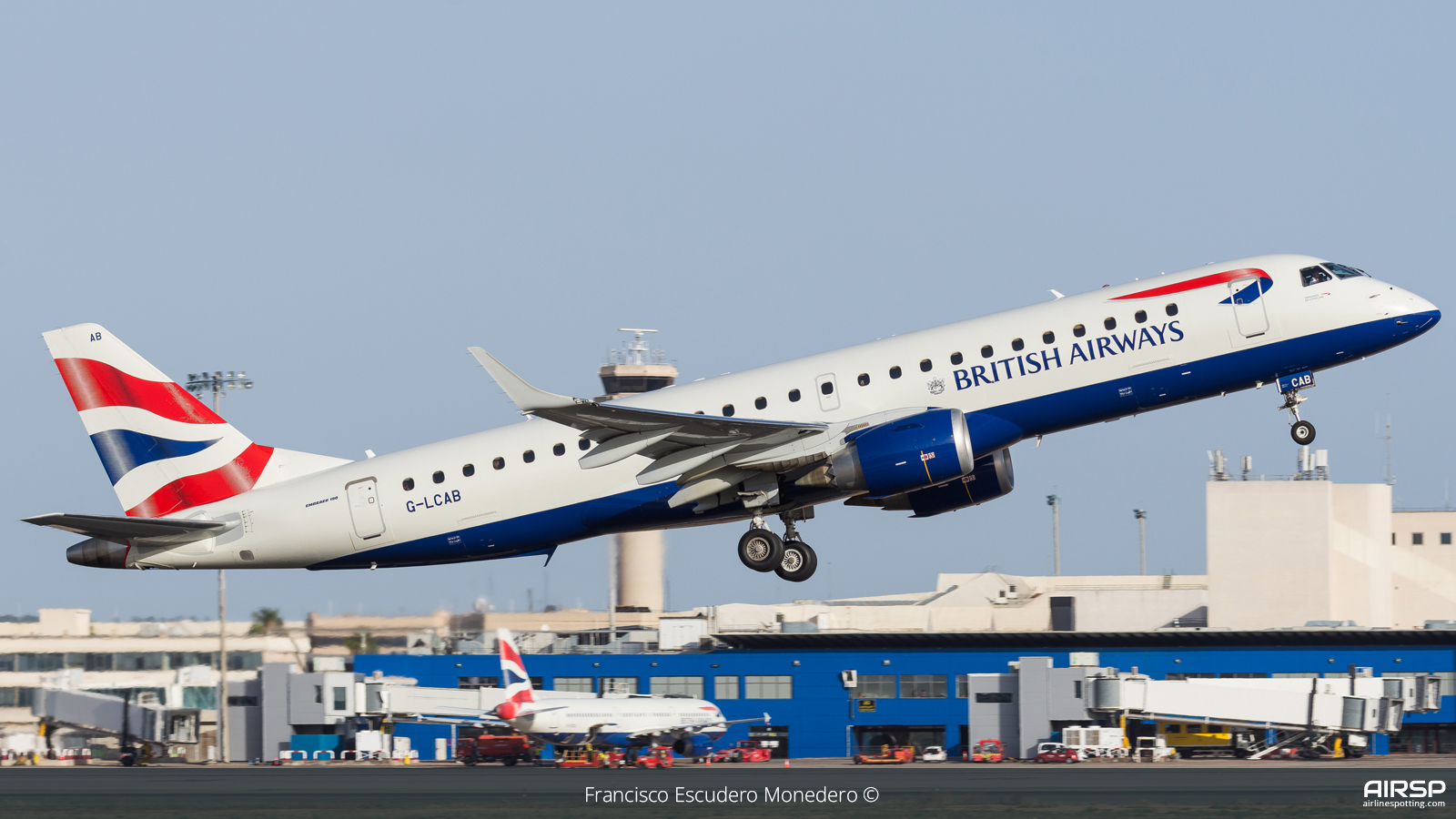 British Airways Cityflyer  Embraer E190  G-LCAB