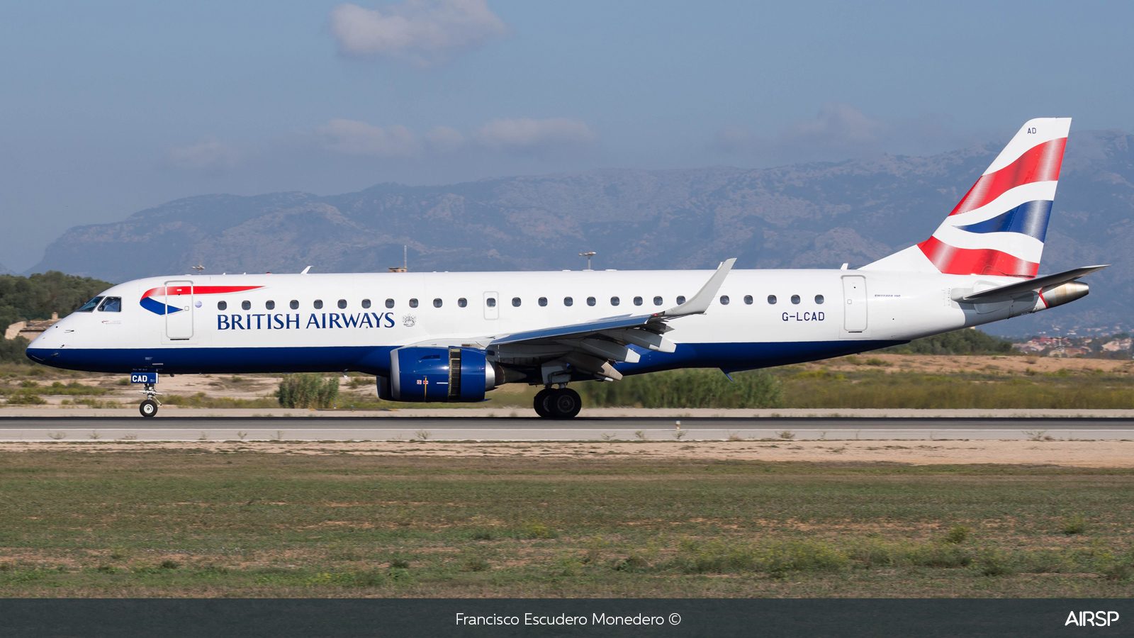 British Airways Cityflyer  Embraer E190  G-LCAD