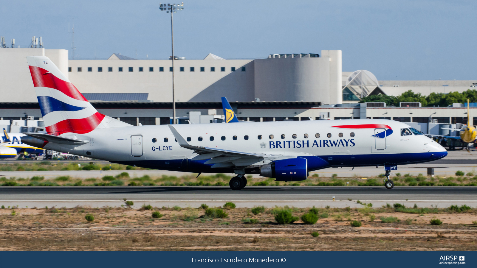 British Airways Cityflyer  Embraer E170  G-LCYE