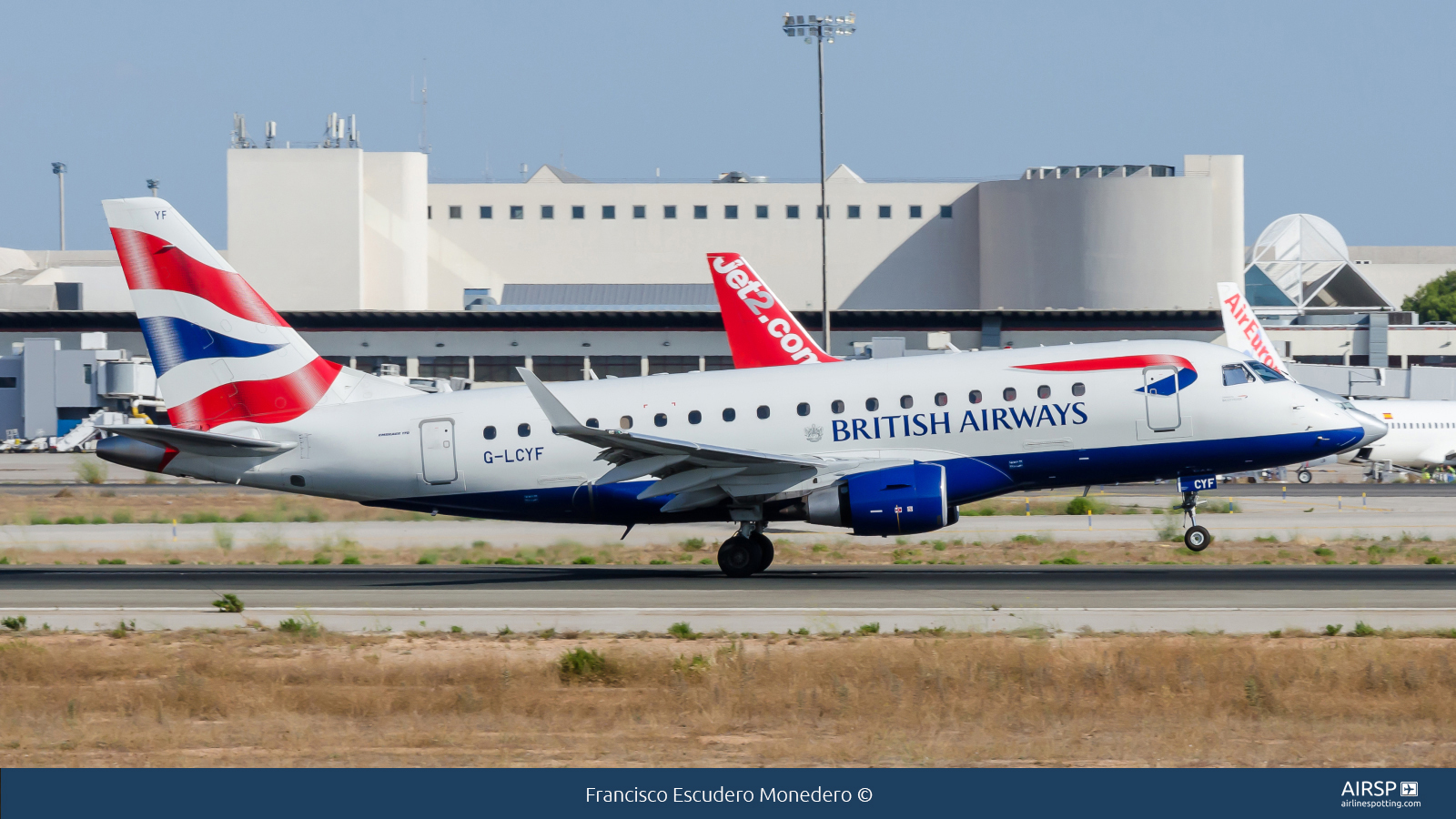 British Airways Cityflyer  Embraer E170  G-LCYF