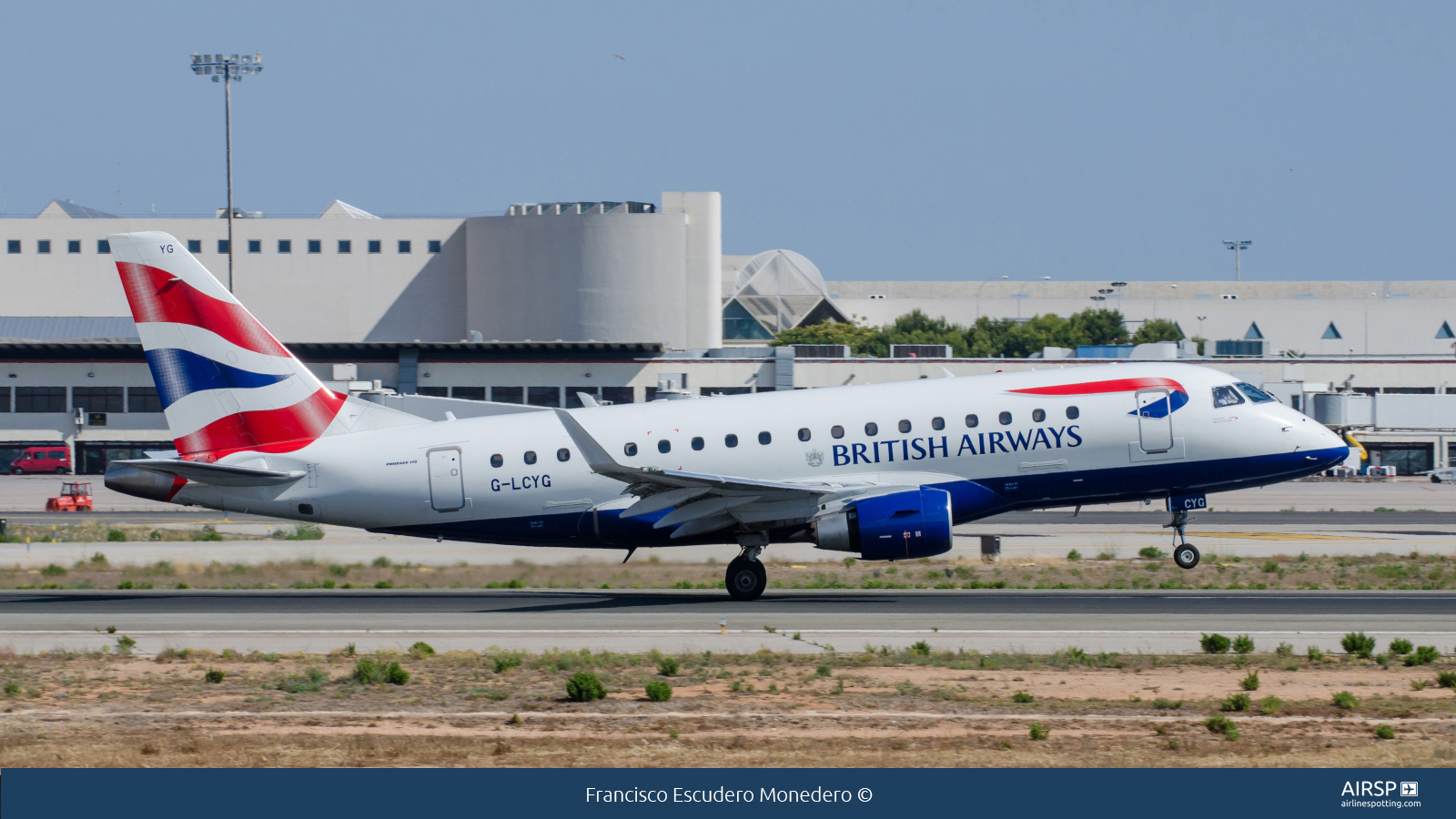 British Airways Cityflyer  Embraer E170  G-LCYG