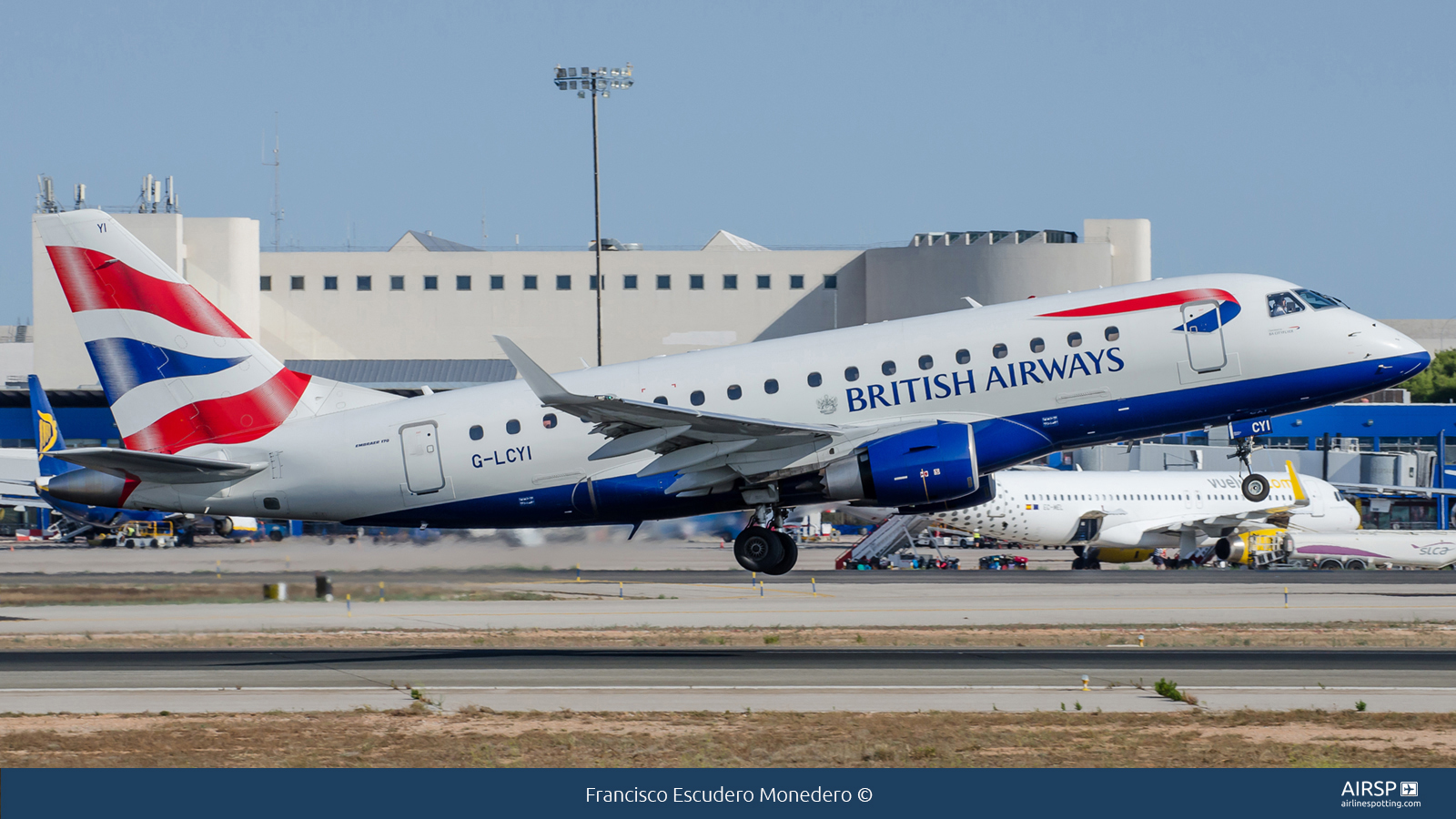 British Airways Cityflyer  Embraer E170  G-LCYI