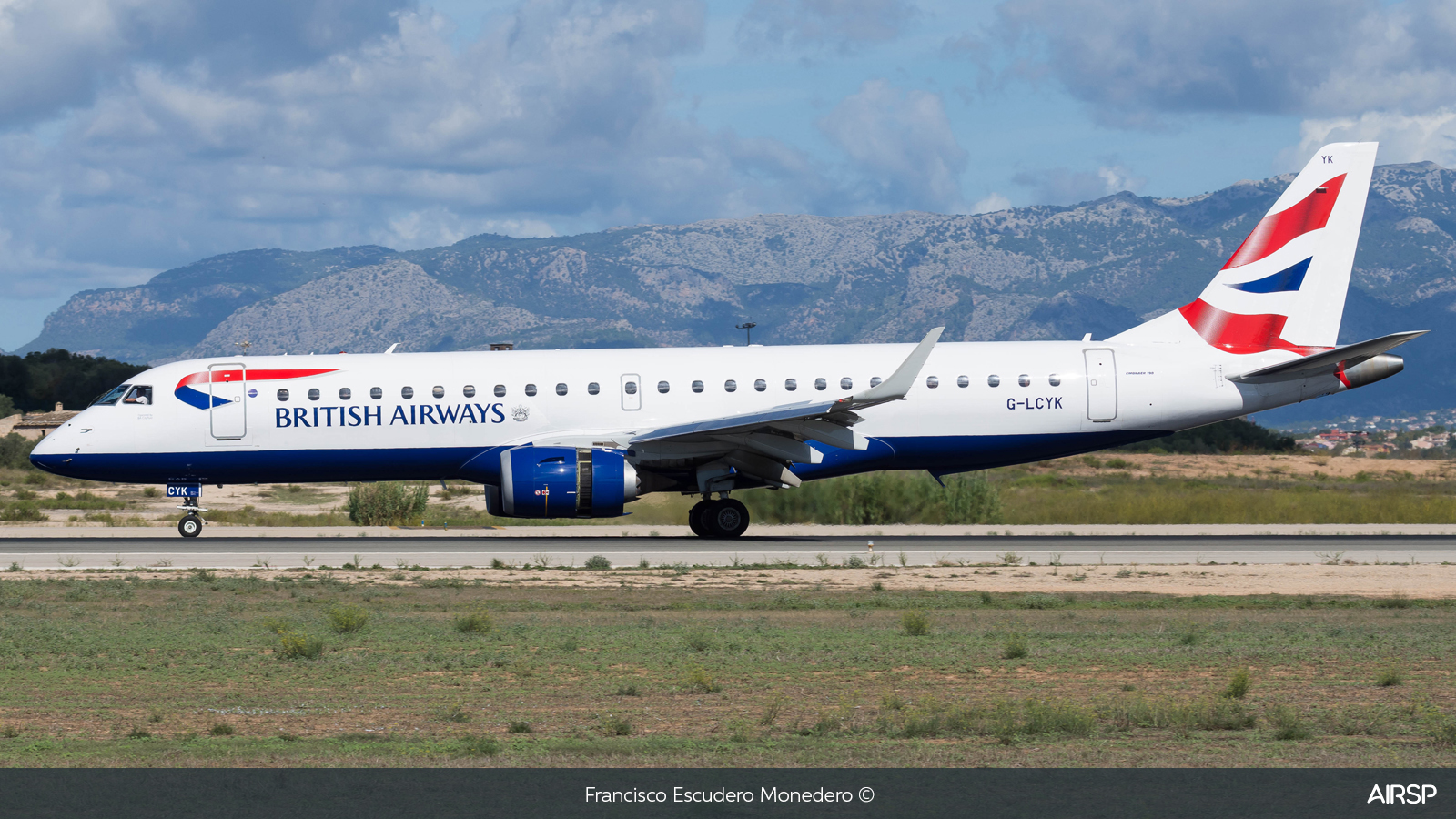 British Airways Cityflyer  Embraer E190  G-LCYK