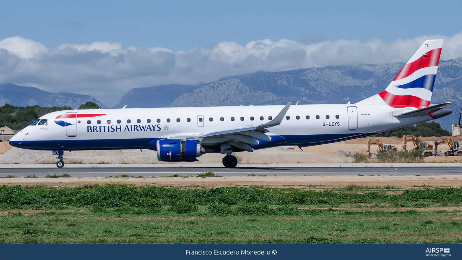 British Airways Cityflyer  Embraer E190  G-LCYS