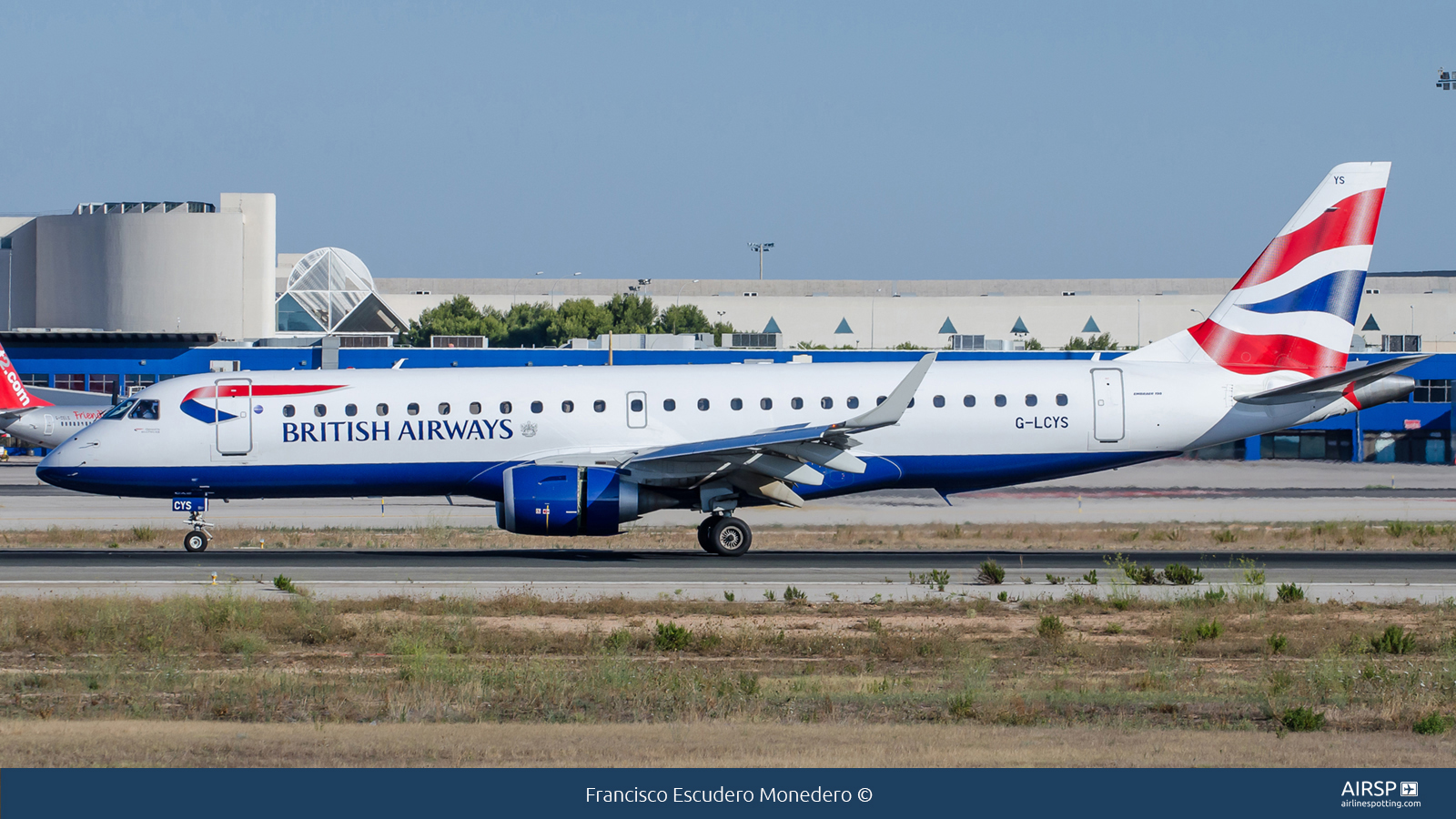 British Airways Cityflyer  Embraer E190  G-LCYS