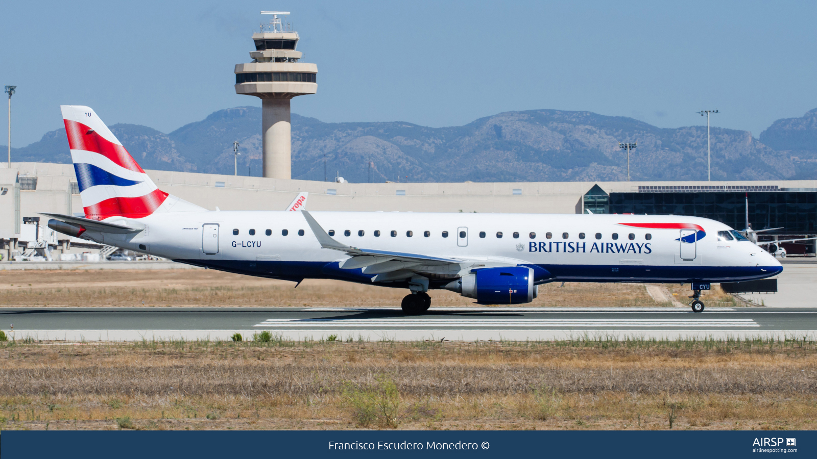 British Airways Cityflyer  Embraer E190  G-LCYU