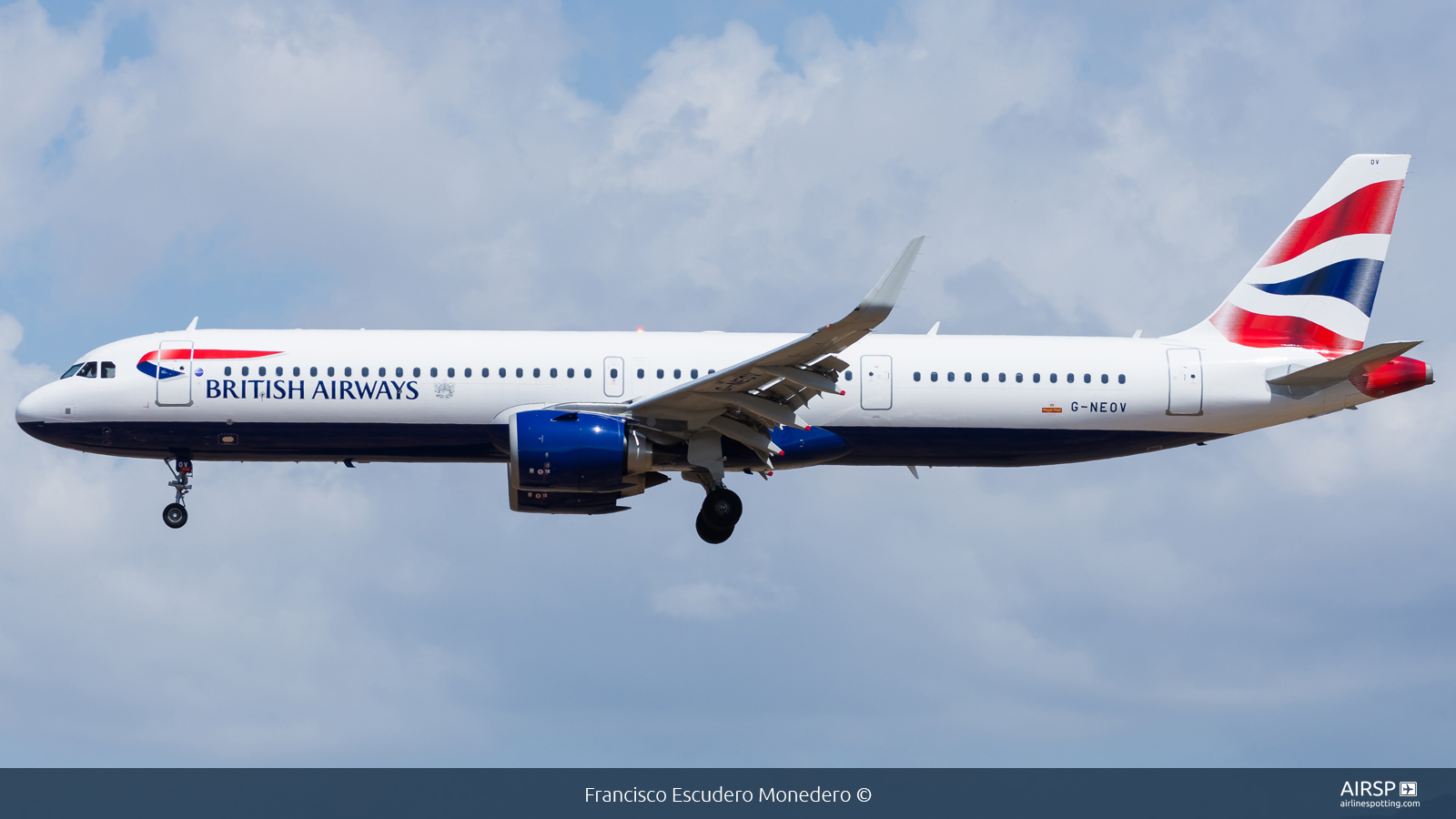 British Airways  Airbus A321neo  G-NEOV