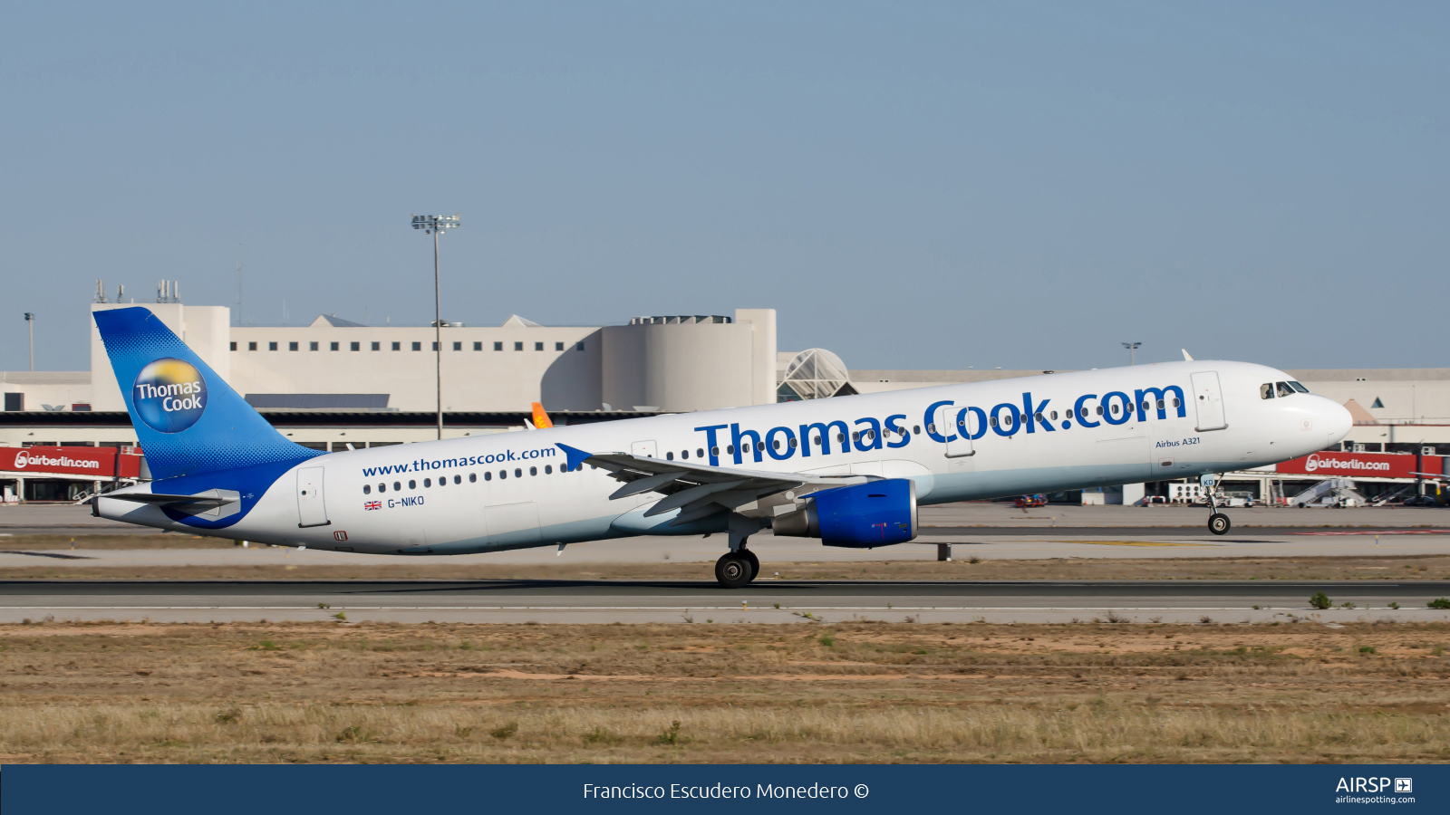 Thomas Cook Airlines  Airbus A321  G-NIKO