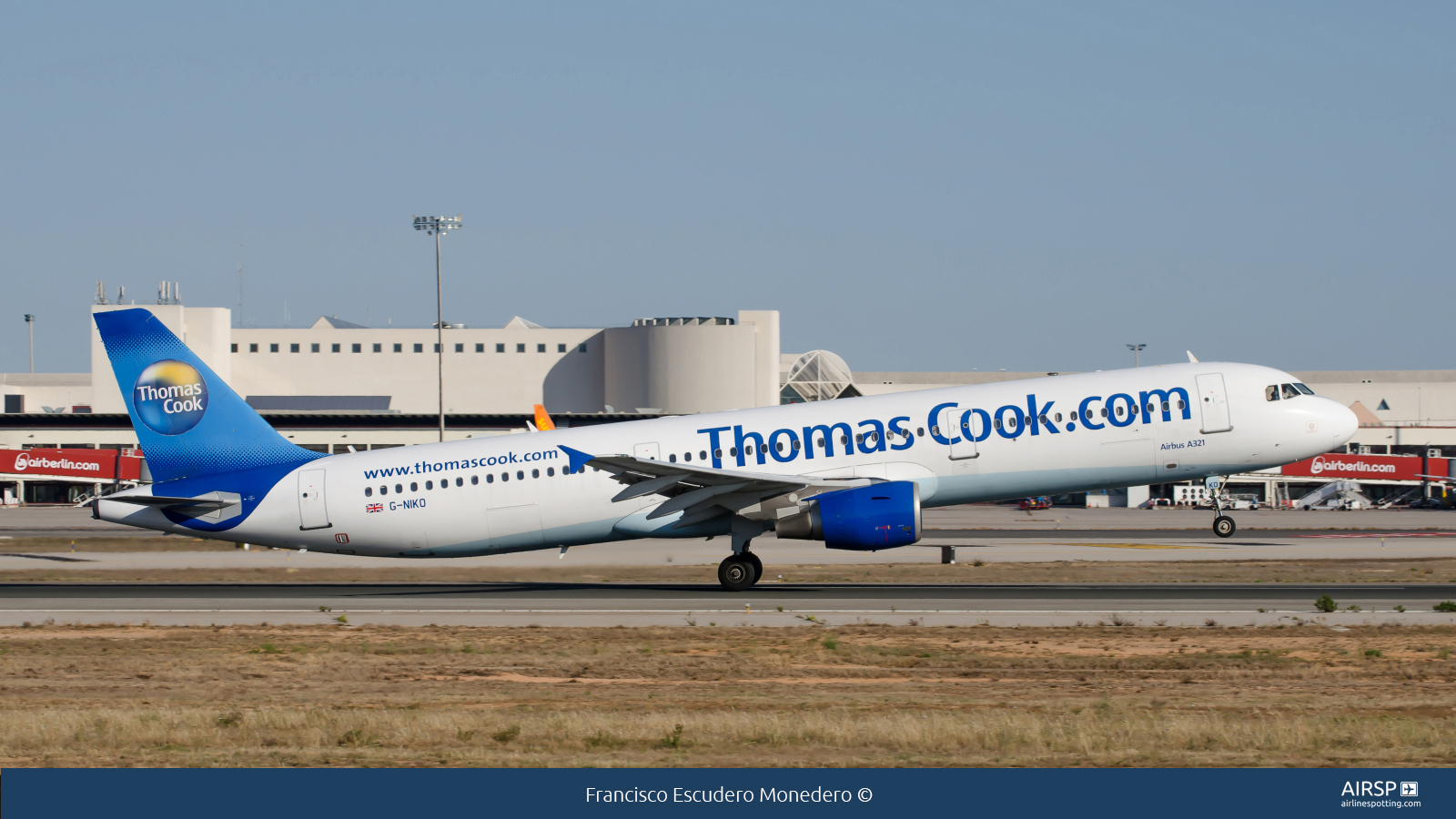 Thomas Cook Airlines  Airbus A321  G-NIKO