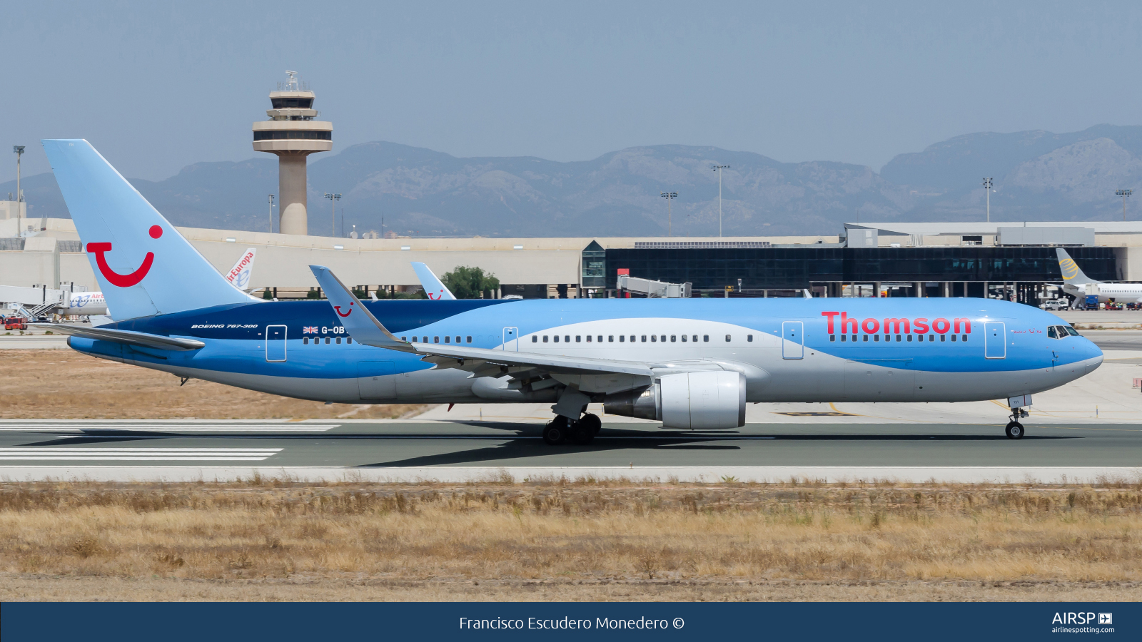 Thomson Airways  Boeing 767-300  G-OBYH