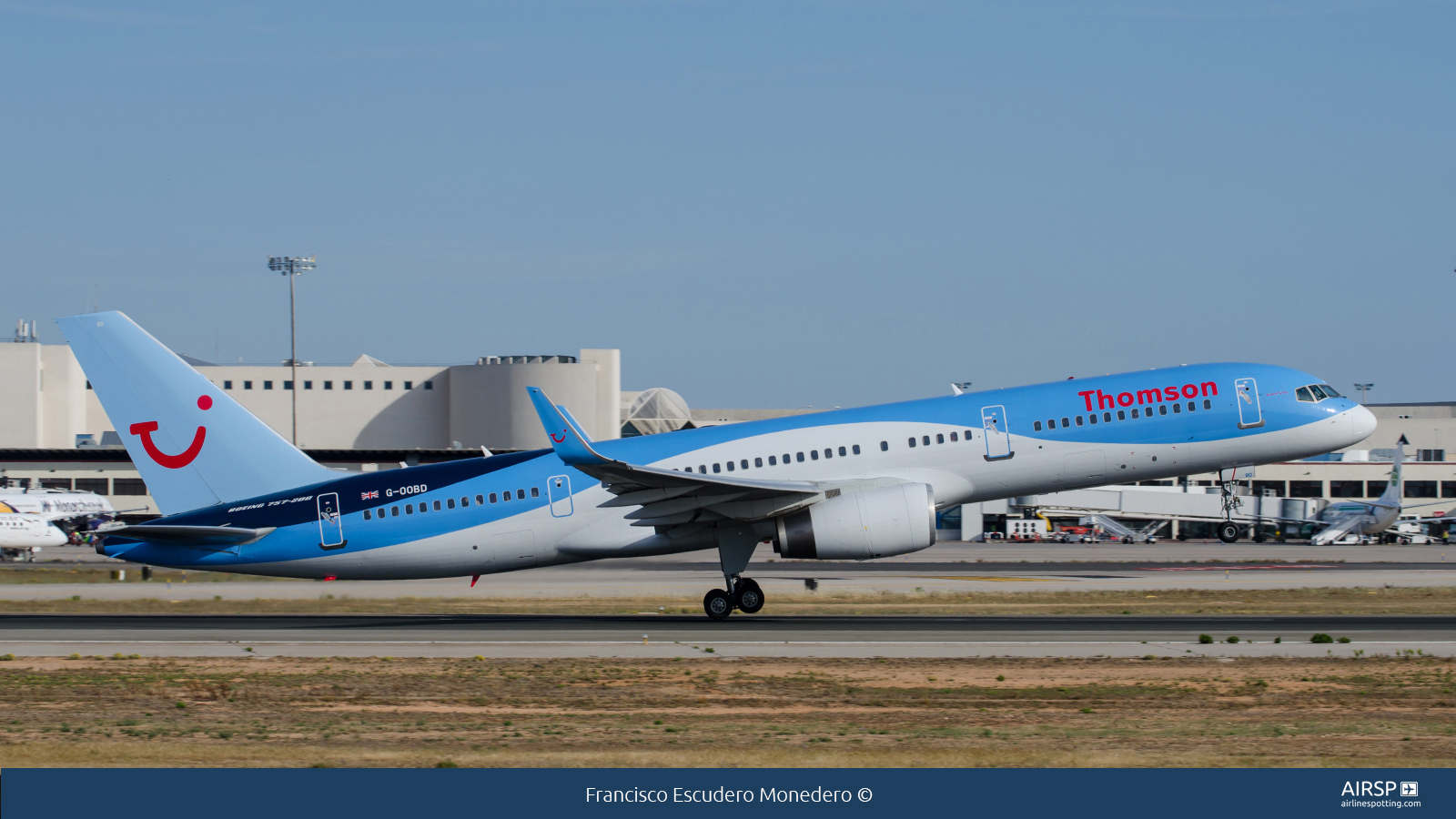 Thomson Airways  Boeing 757-200  G-OOBD