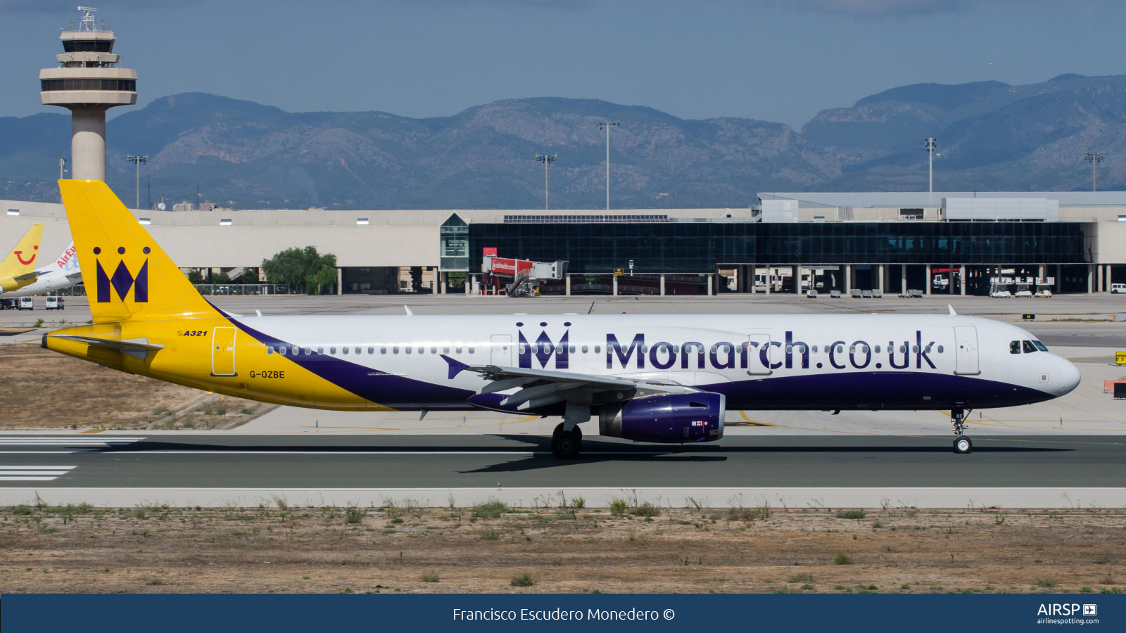 Monarch Airlines  Airbus A321  G-OZBE