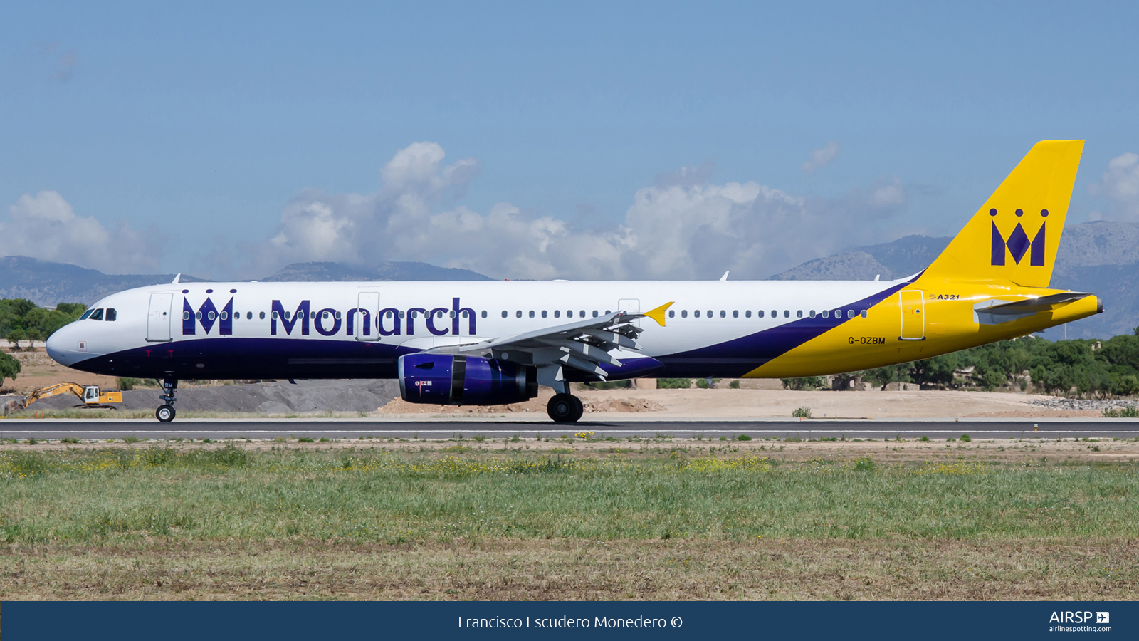 Monarch Airlines  Airbus A321  G-OZBM