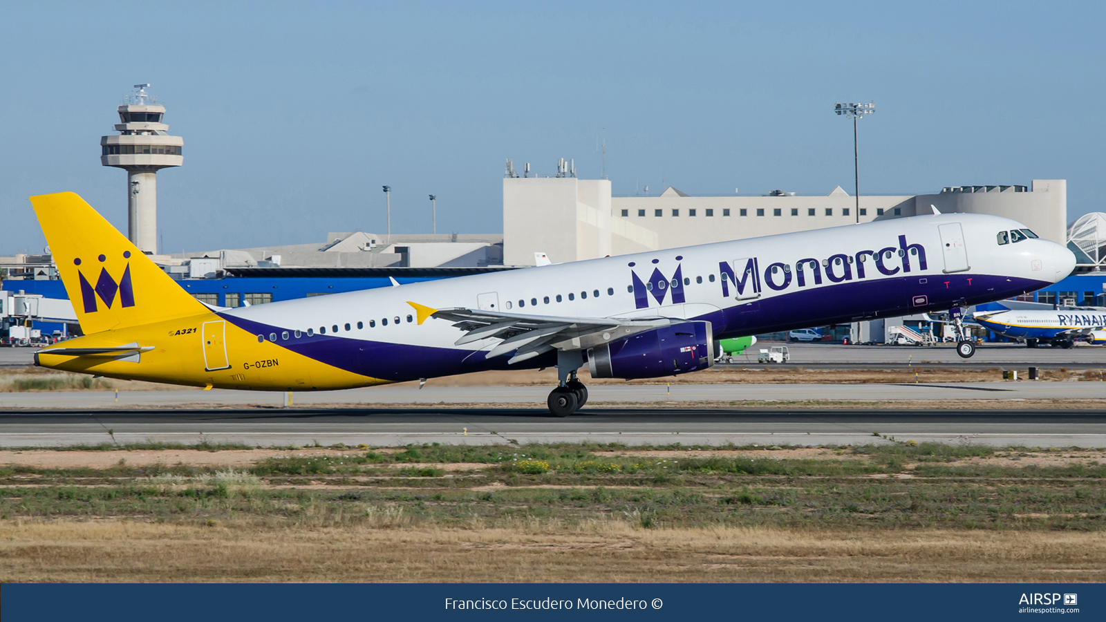 Monarch Airlines  Airbus A321  G-OZBN