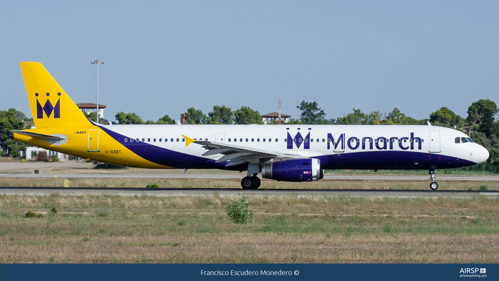 Monarch Airlines  Airbus A321  G-OZBT