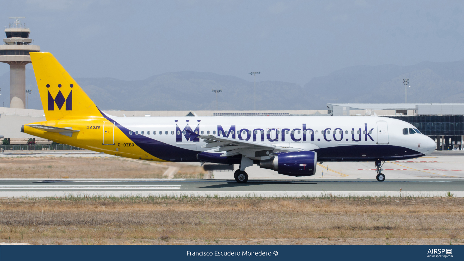 Monarch Airlines  Airbus A320  G-OZBX