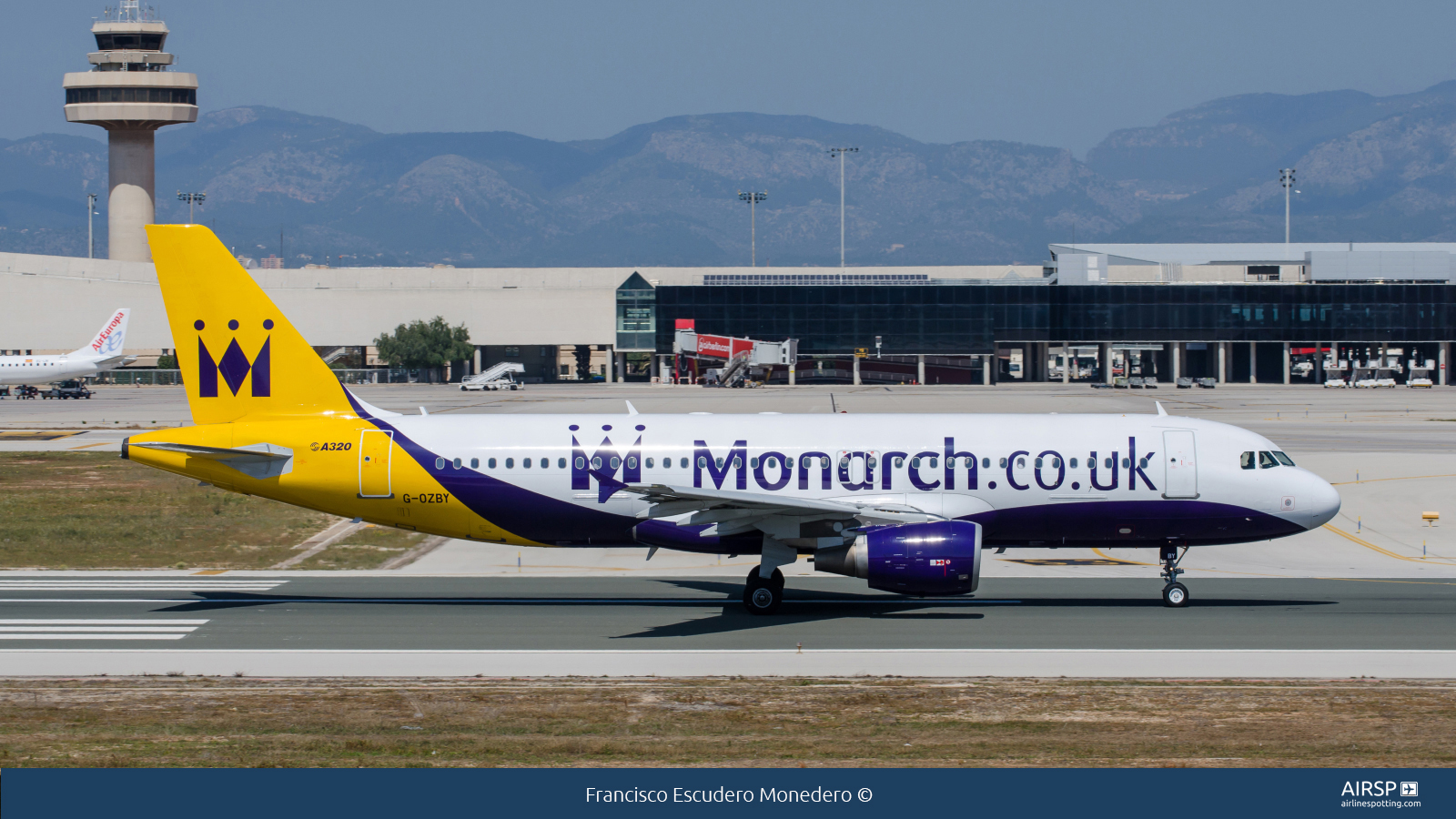 Monarch Airlines  Airbus A320  G-OZBY