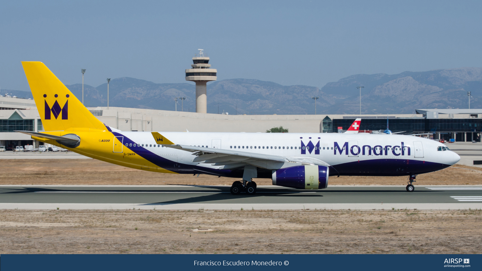 Monarch Airlines  Airbus A330-200  G-SMAN