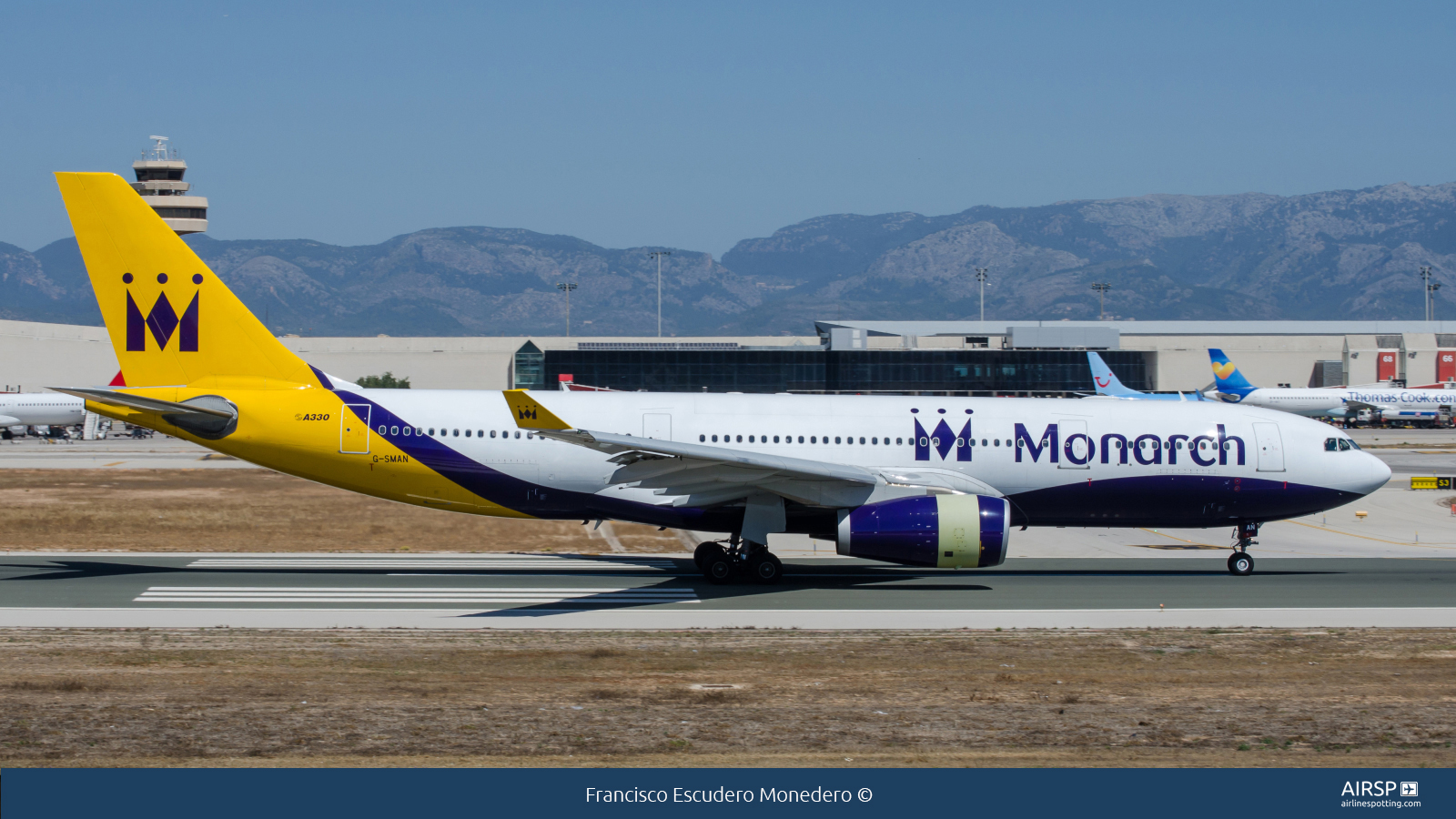 Monarch Airlines  Airbus A330-200  G-SMAN