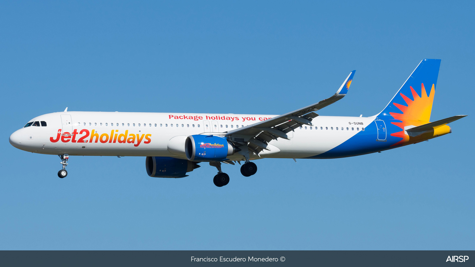 Jet2  Airbus A321neo  G-SUNB