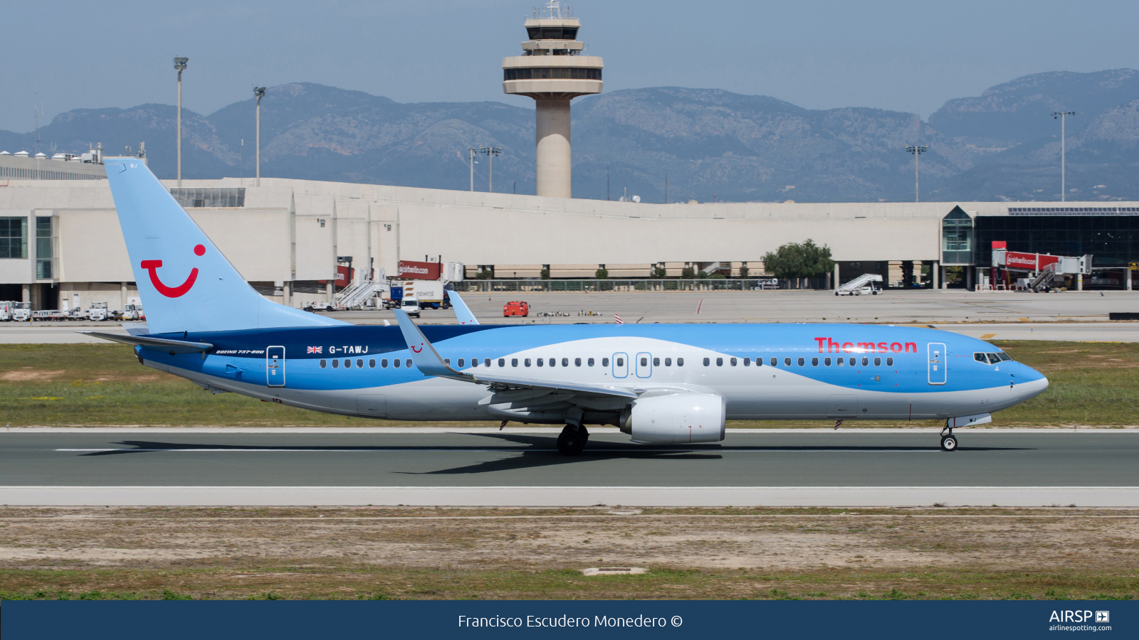 Thomson Airways  Boeing 737-800  G-TAWJ