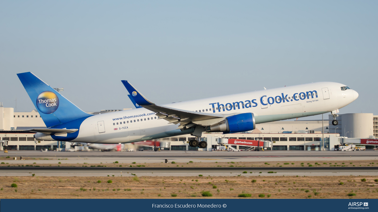 Thomas Cook Airlines  Boeing 767-300  G-TCCA