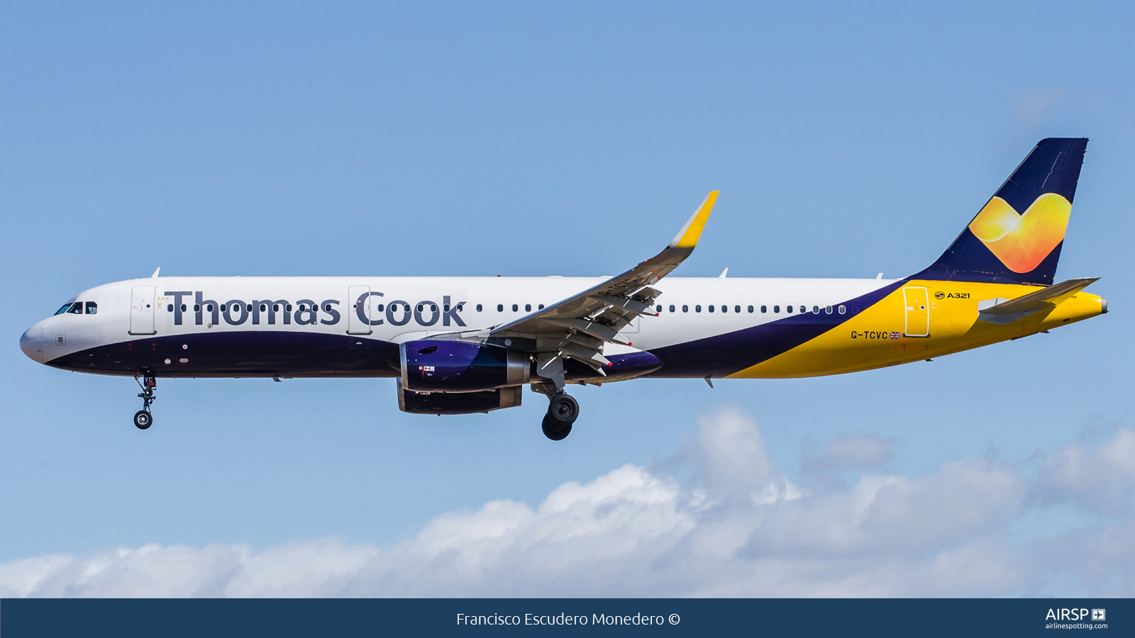 Thomas Cook Airlines  Airbus A321  G-TCVC