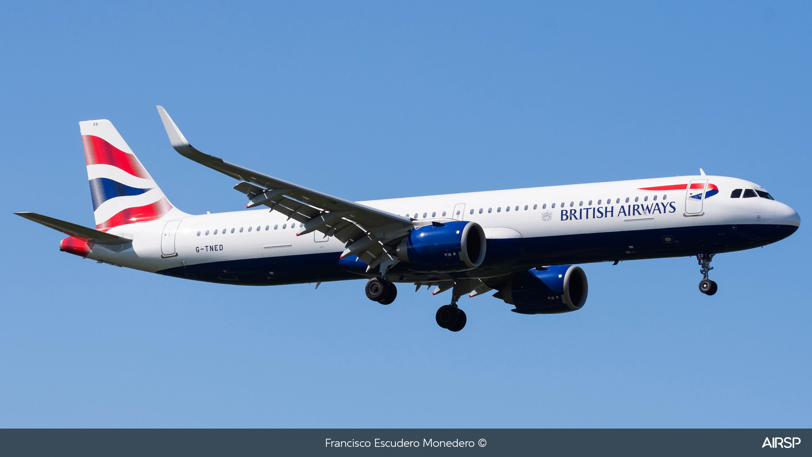 British Airways  Airbus A321neo  G-TNED