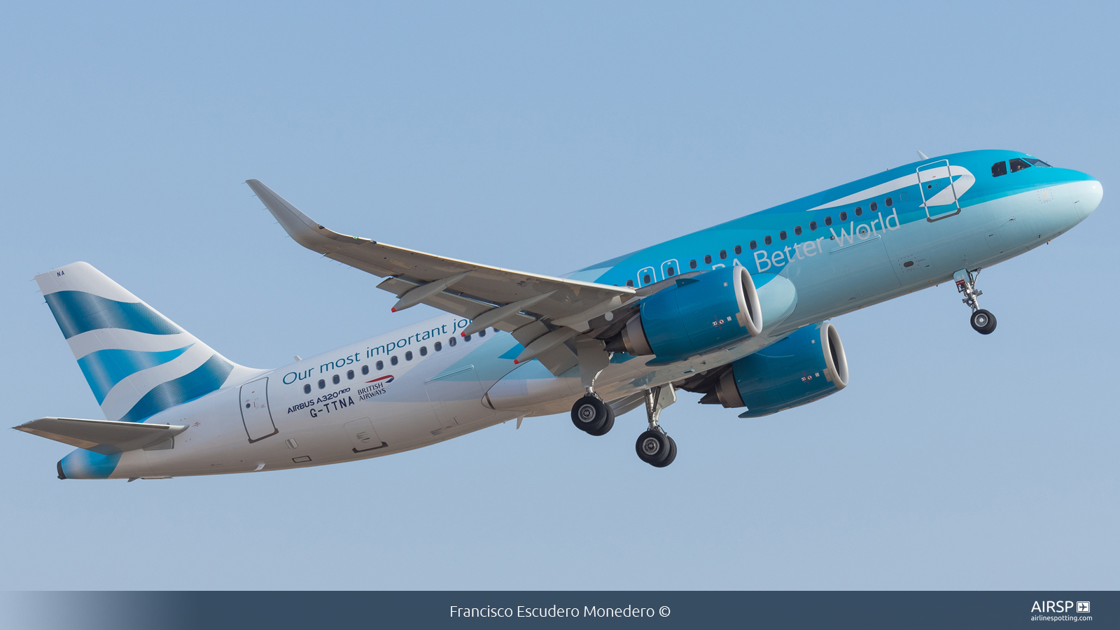 British Airways  Airbus A320neo  G-TTNA